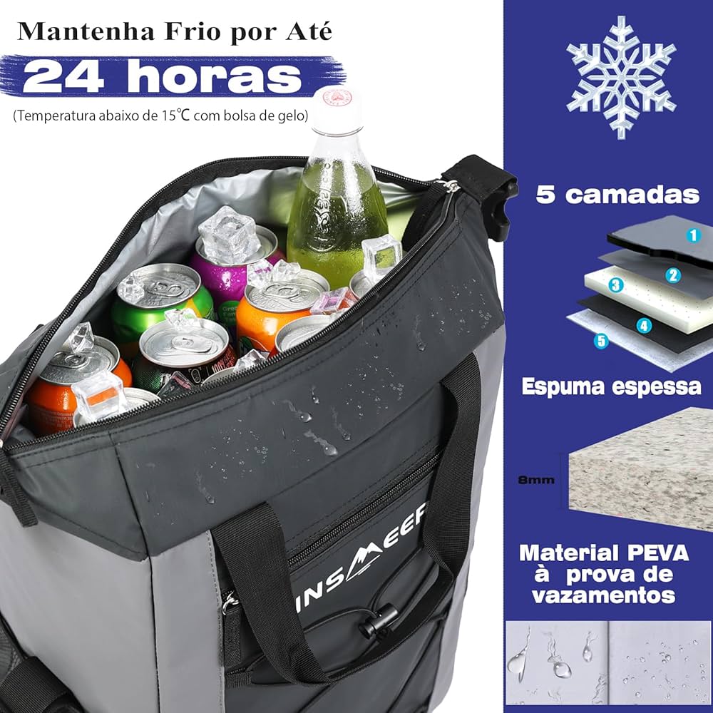 Mochila Térmica - Em Uso